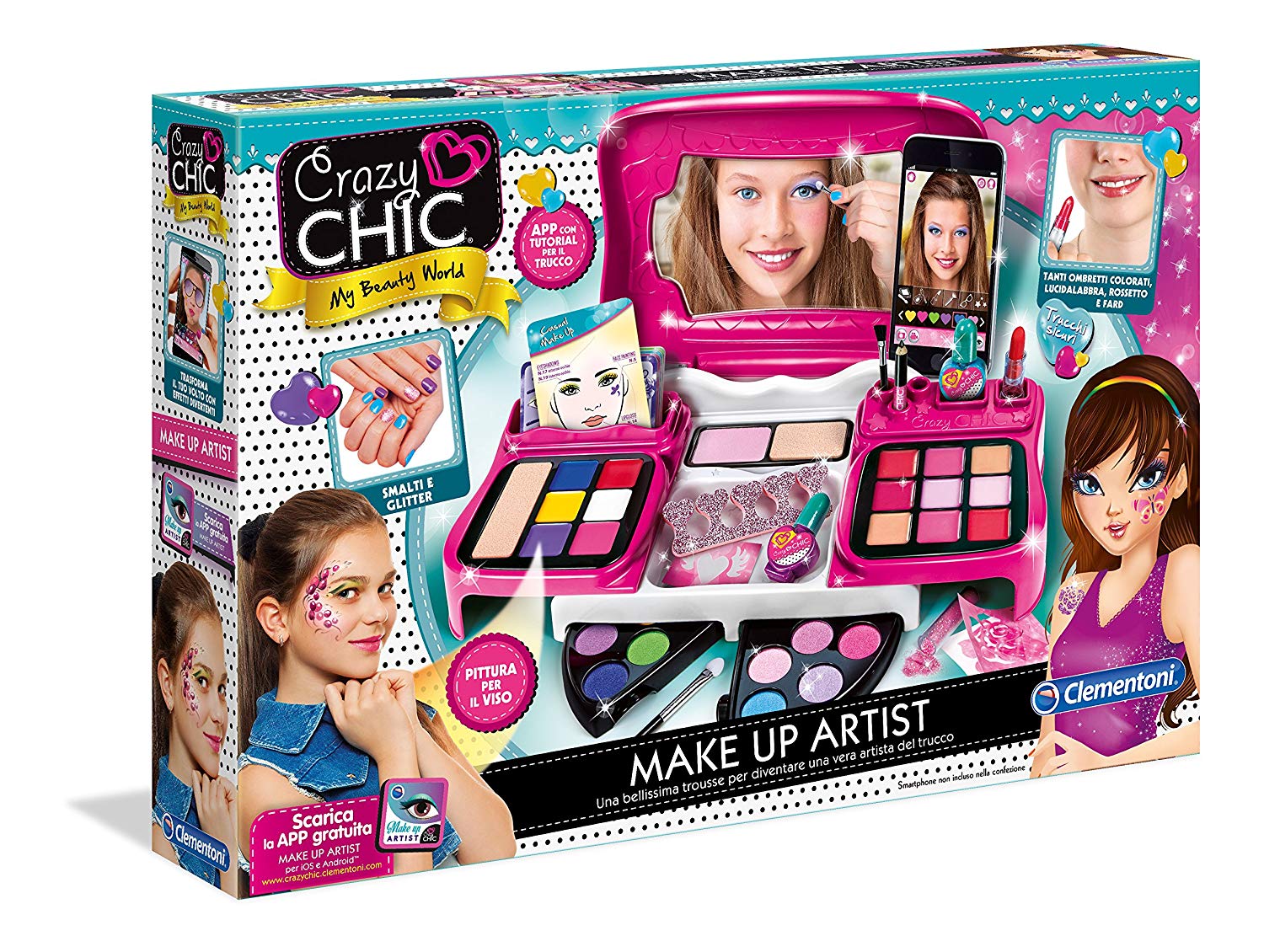 Trucchi da star Crazy Chic Clementoni