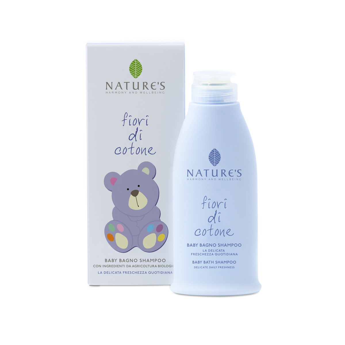 Baby-Bagno-Shampoo-Fiori-di-cotone-Natures