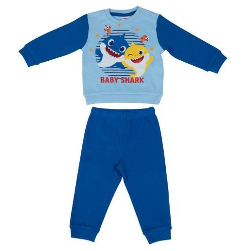 Pigiama-lungo-Baby-stampa-davanti-Baby-Shark-Azzurro