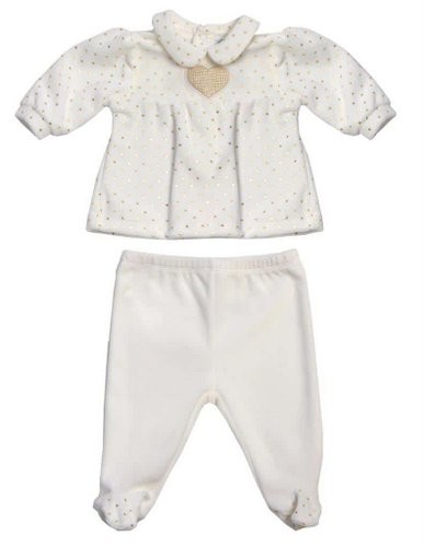 Completo Neonata in Ciniglia Lovely