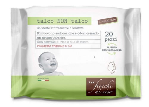 Salviette Talco non Talco_Fiocchi di Riso