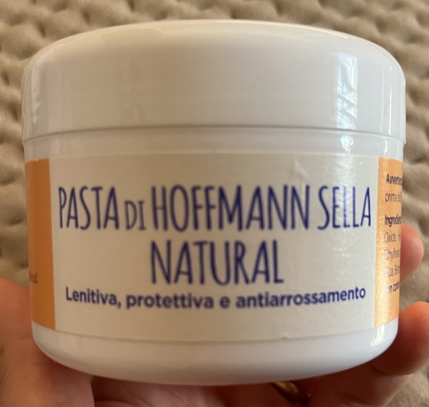 Sella Pasta Di Hoffmann Natural 200 ml - Protezione Lenitiva  Antiarrossamenti