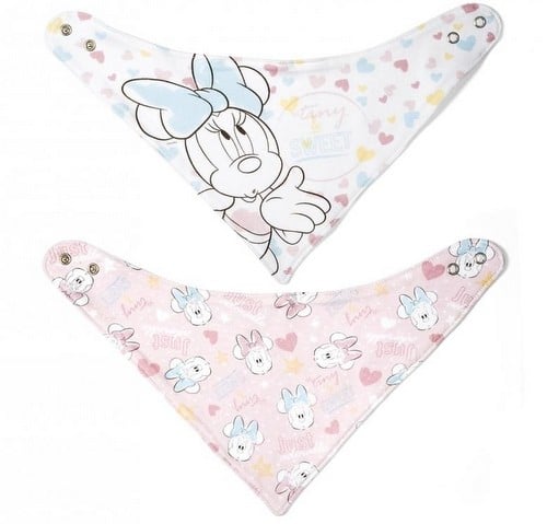 set bavaglini bandana Minnie tender