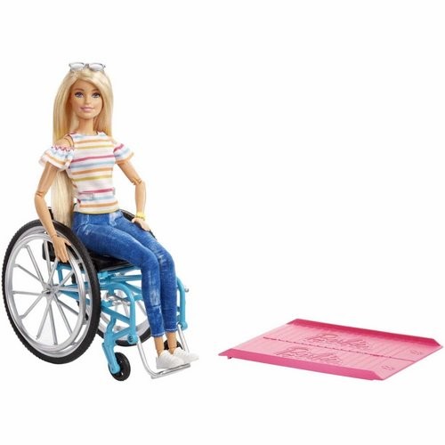 Barbie Fashionistas con sedia a rotelle