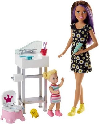 Barbie-Babysitters-Playset