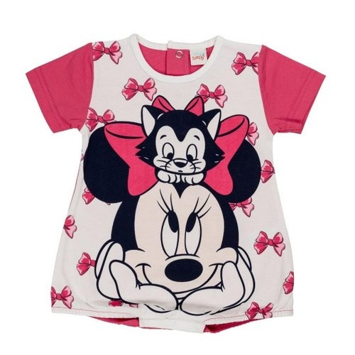 Minnie Pagliaccetto Neonata Fiocchetti Fuxia Ellepi