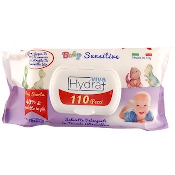 hydra-viva-salviette-detergenti-baby-sensitive-110-pz