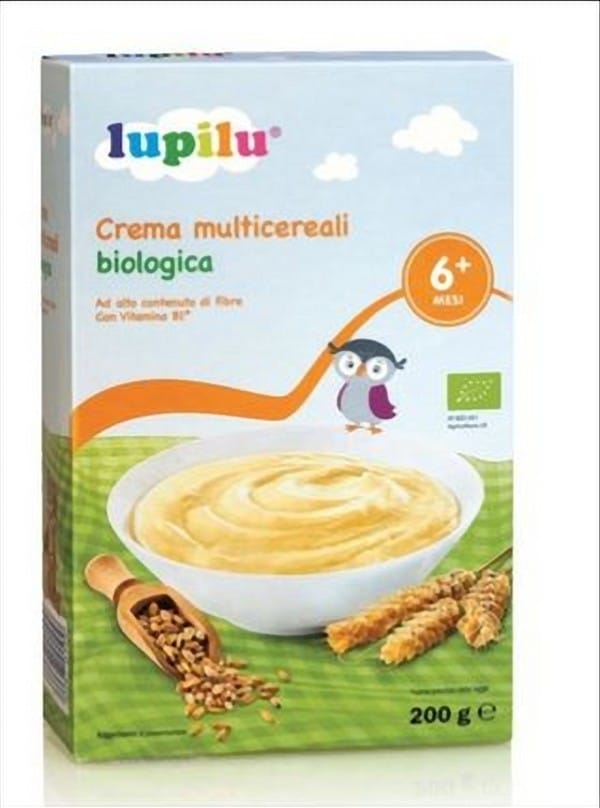 crema multicereali biologica