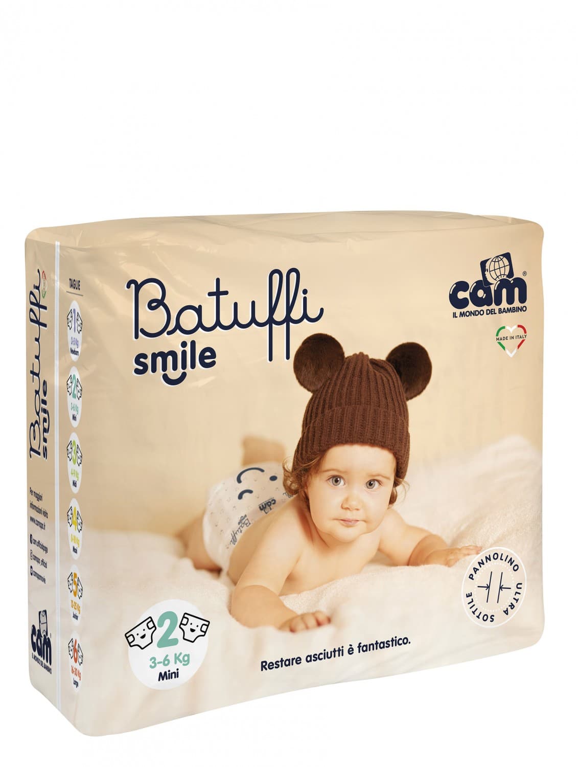 Pannolini Batuffi Smile taglia 2 Mini