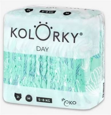 Pannolini Kolorky Day - Palloncini Taglia M (5-8 kg)