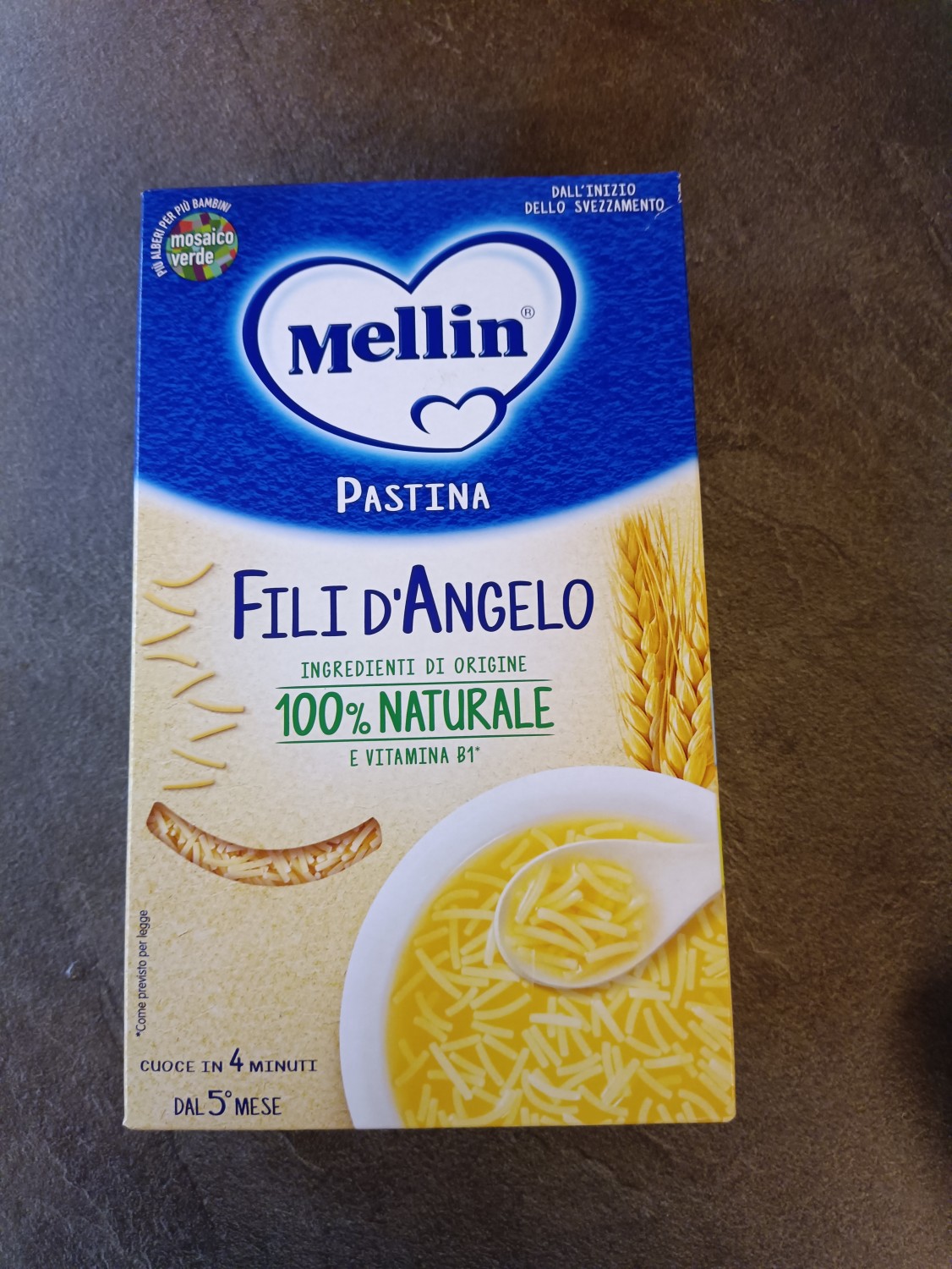 Pappa neonati Humana fili d'angelo pastina biologica 320 g