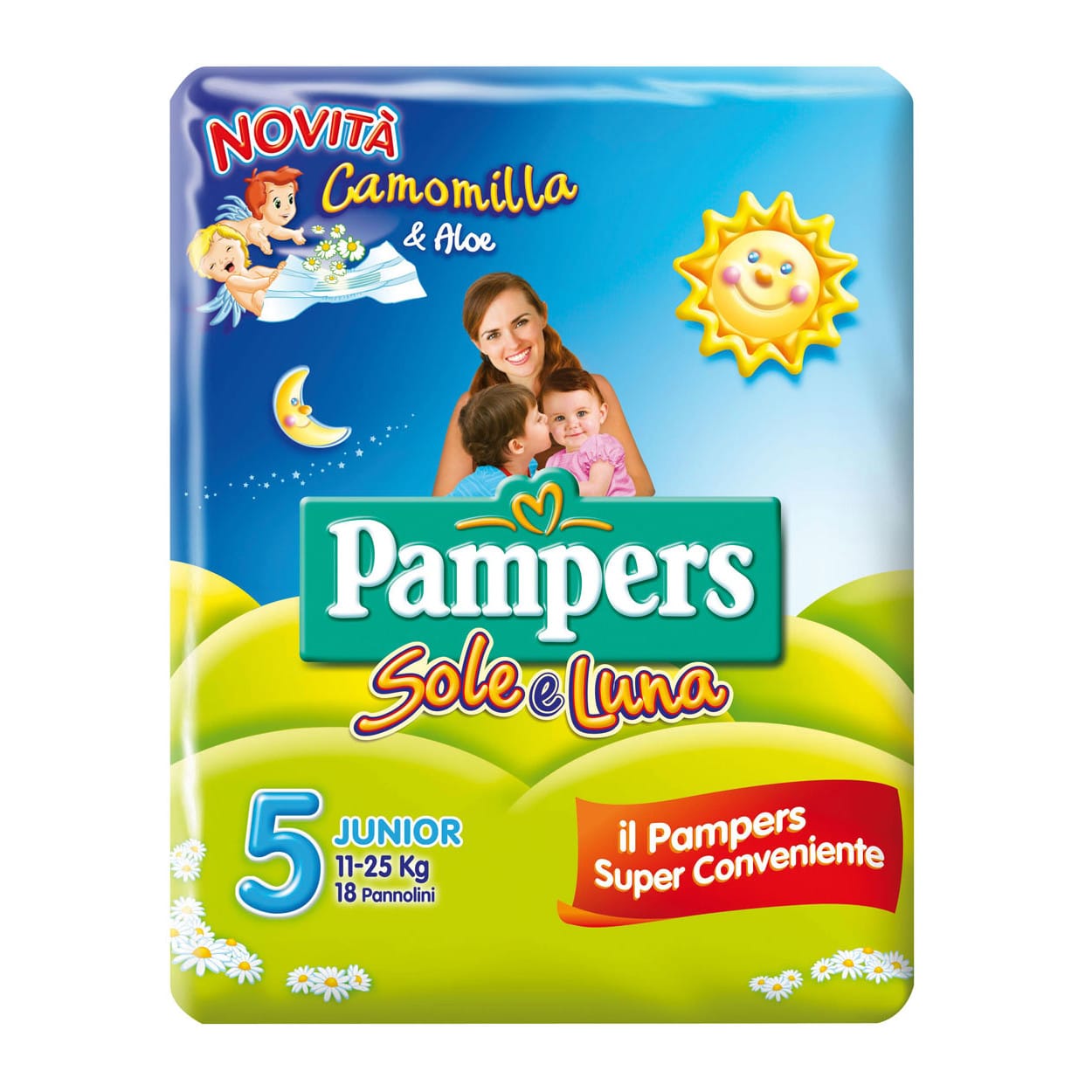 Pannolini Sole e Luna Taglia 5 Junior (11-25 kg) - MammacheTest