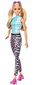 Barbie-Bambola-Fashionista-Bionda-con-Canottiera - Mattel