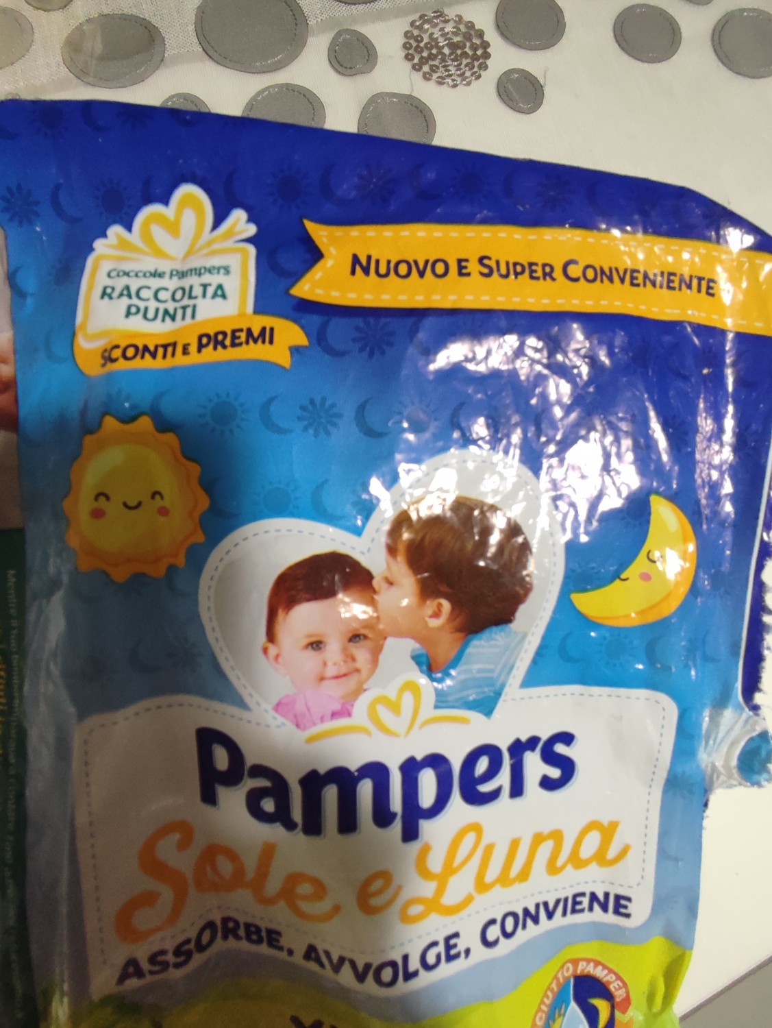 120pz PAMPERS SOLE E LUNA Pannolini Bambini taglia 5 Junior 11-25 kg