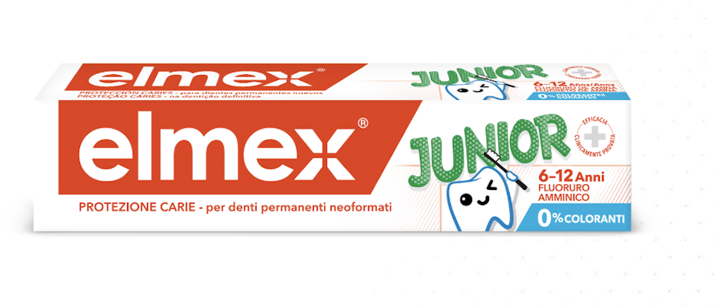 Dentifricio Junior 6-12 anni Elmex