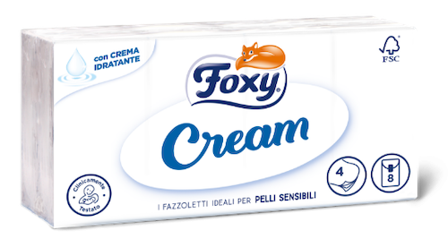 Fazzoletti Foxy Cream