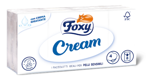 Fazzoletti Foxy Cream