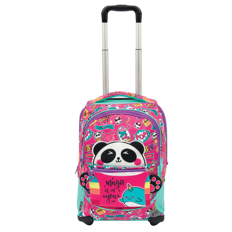 Trolley 2 ruote GoPop Panda Magic