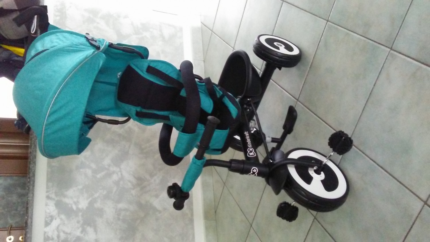 TRICICLO KINDERKRAFT ASTON GRIGIO