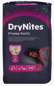 Mutandine DryNites Bambina 4-7 anni - Huggies