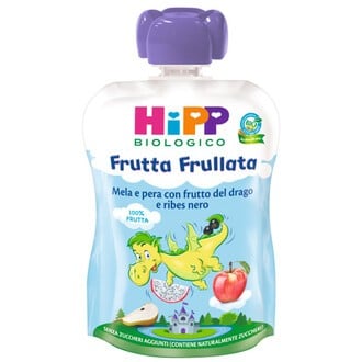 Frutta Frullata Magic - Pera e Mela con Frutto del Drago e Ribes Nero