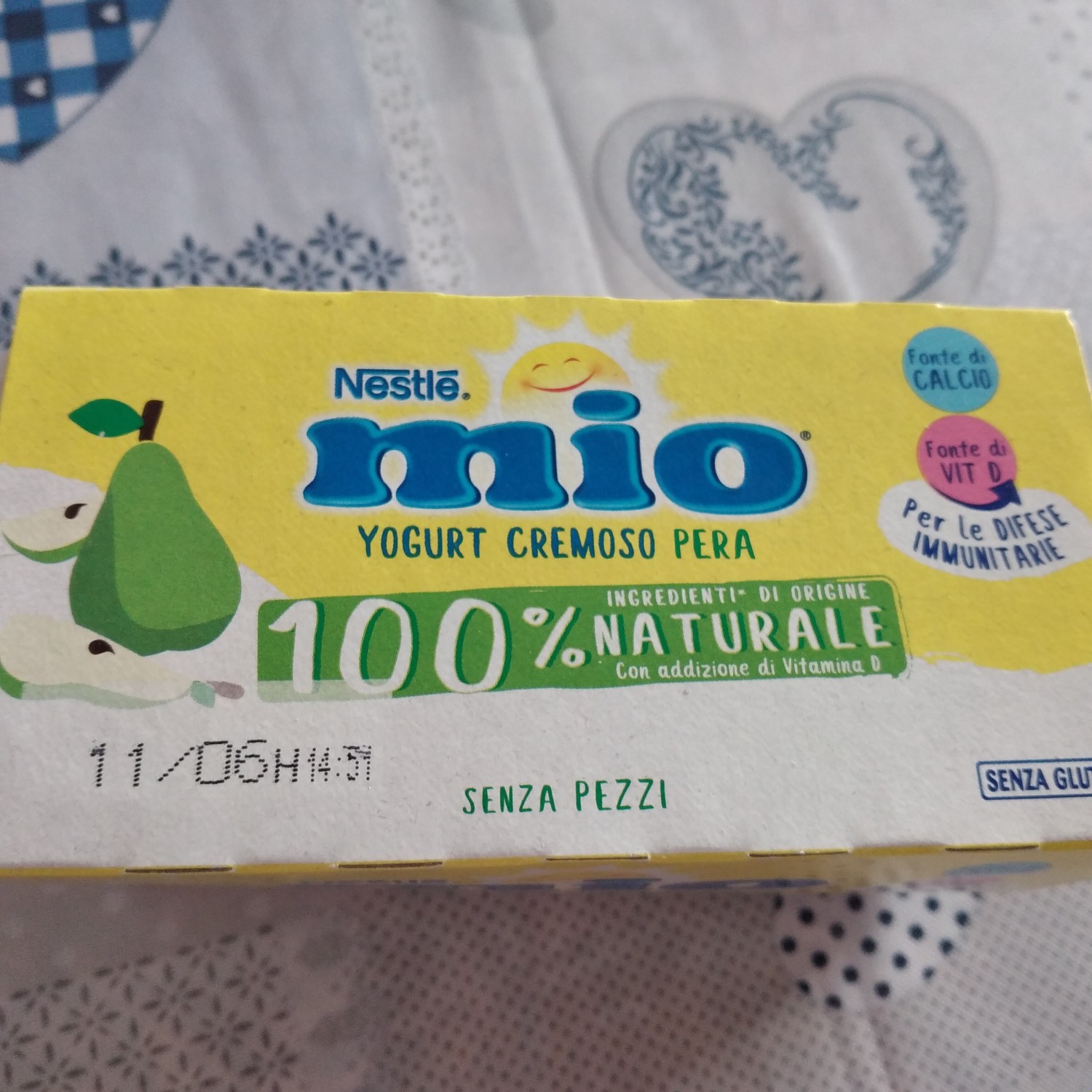 Mio Yogurt Cremoso Pera - MammacheTest