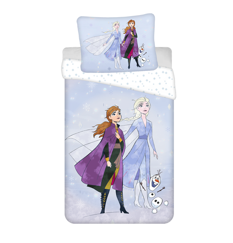 Parure Copripiumino per Letto Singolo Frozen 2 Adventure