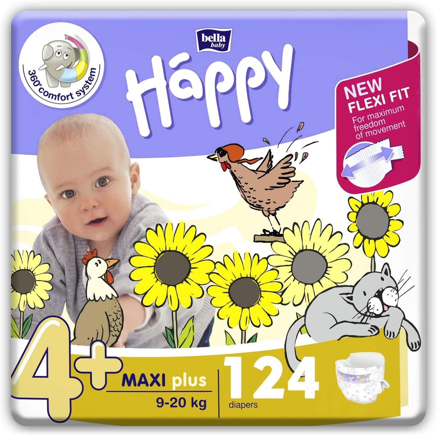 pannolini happy bella baby taglia 4 plus