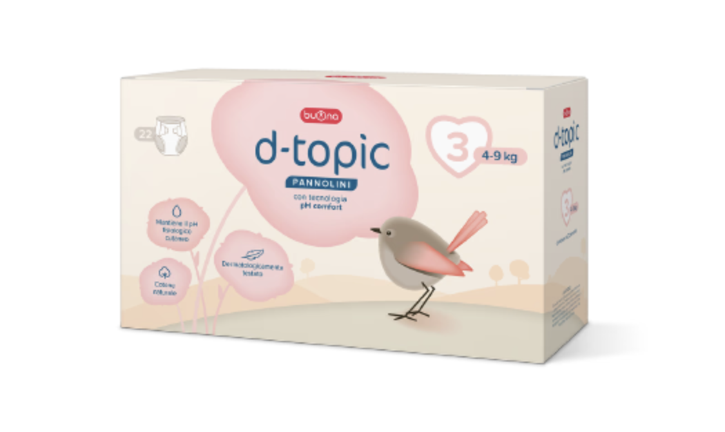 Pannolini D-Topic Taglia 3