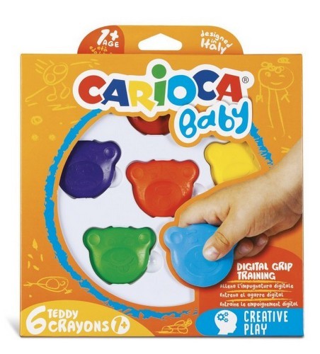 teddy Crayons baby pastelli-colorati-orsetti