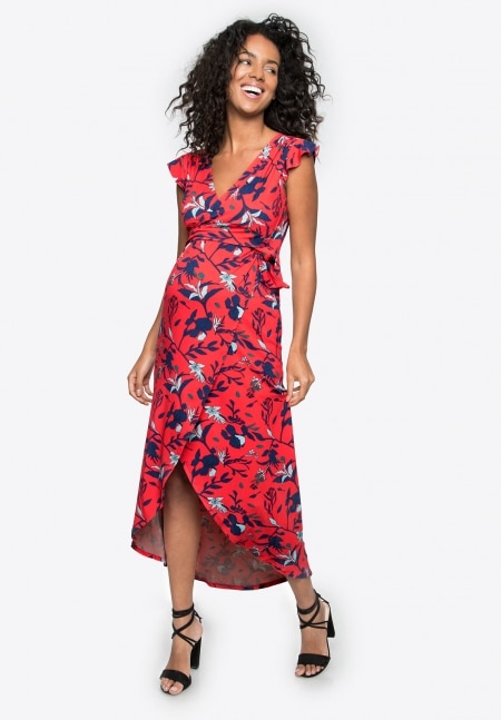 Abito rosso premaman on sale