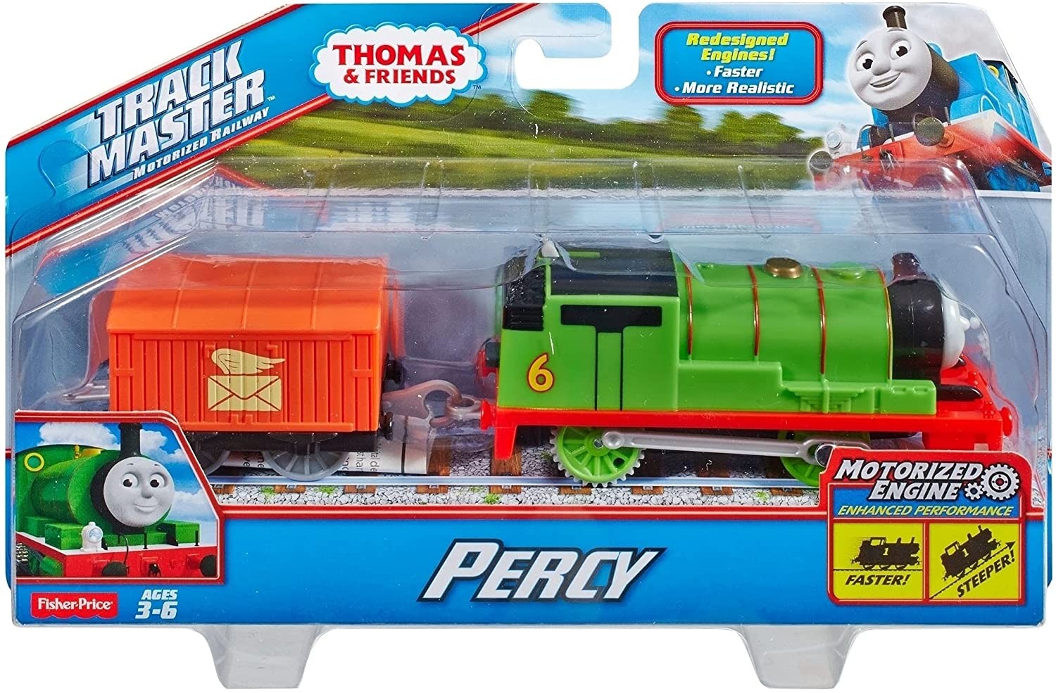 Trenino Thomas Track Master Percy Motorizzato