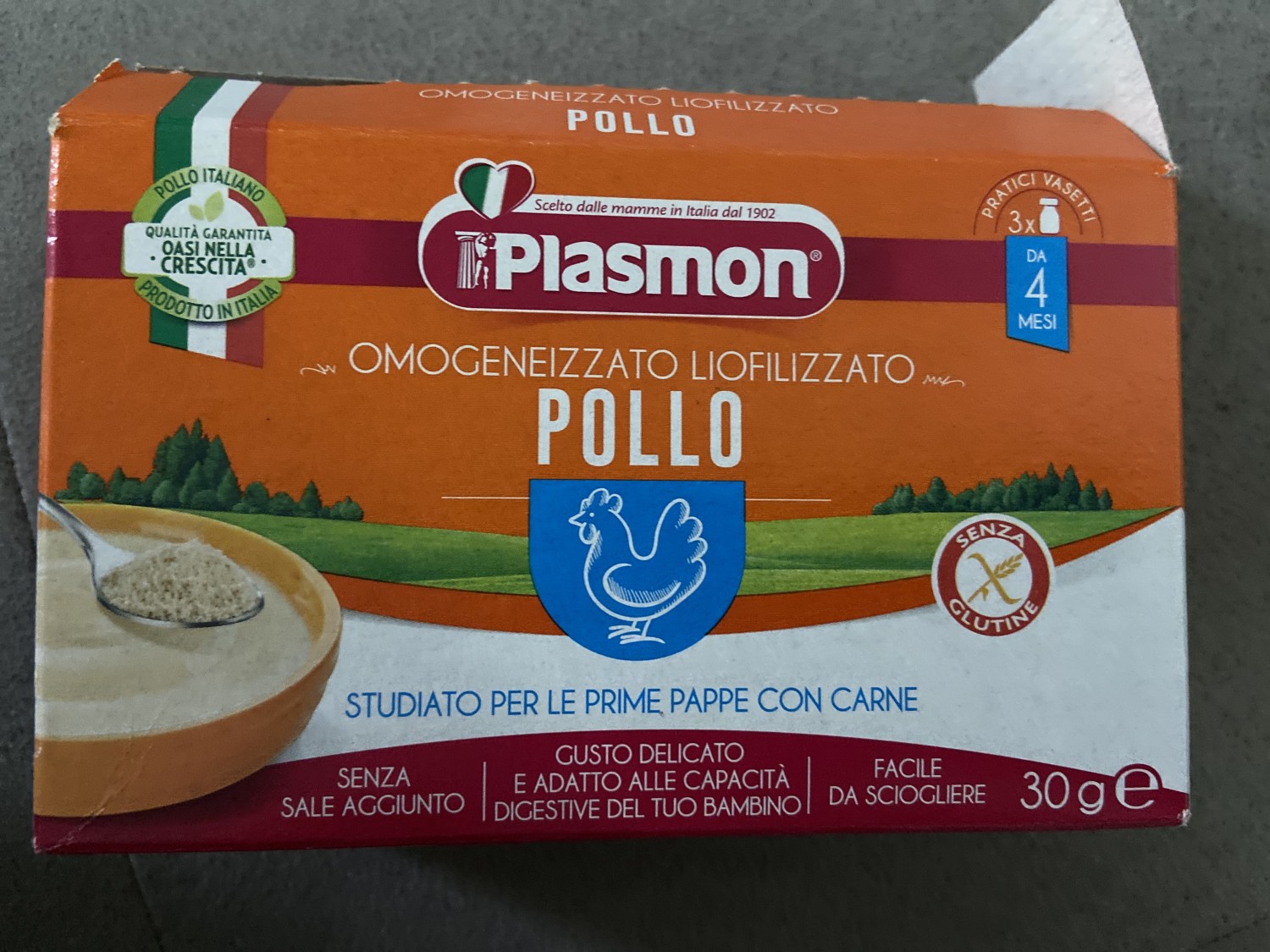 Oasi nella Crescita Omogeneizzato Liofilizzato Pollo - MammacheTest