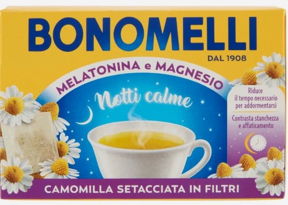 Camomilla Setacciata con Melatonina e Magnesio - MammacheTest