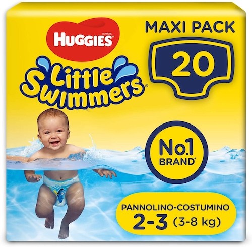 Huggies Little Swimmers Pannolini Costumini Taglia 2-3 Huggies