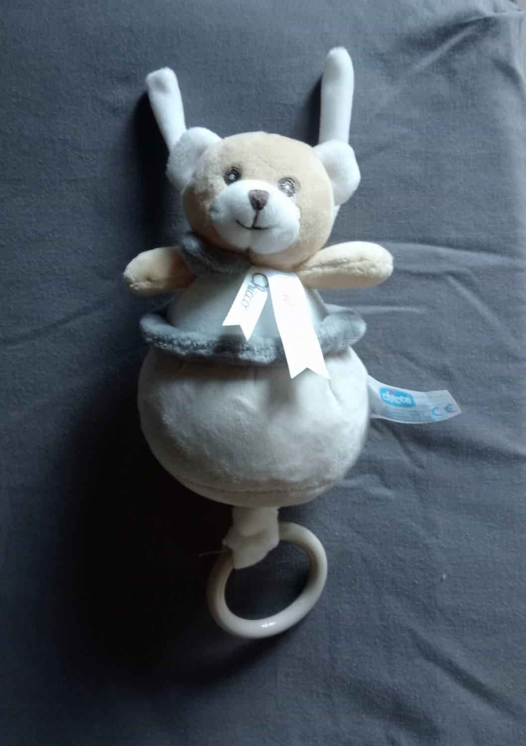 Chicco - My Sweet DouDou - Carillon for Cot Plush Bunny