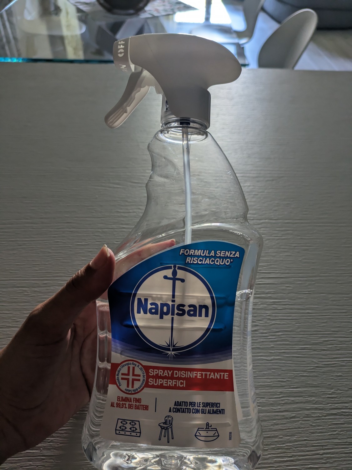 Spray Igienizzante Superfici - MammacheTest