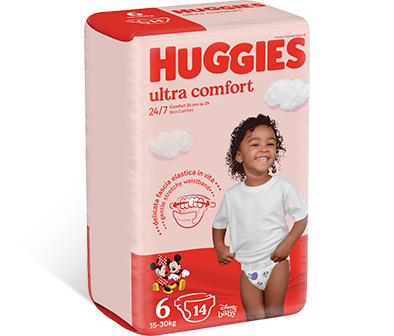 Pannolini Ultra Comfort Taglia 6 (16-30 kg) - Huggies