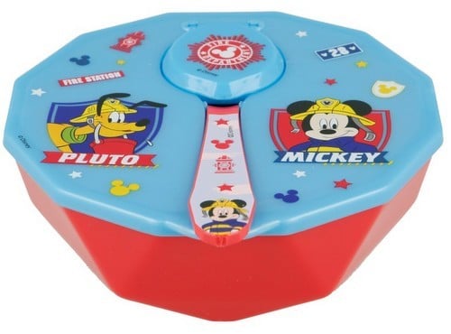 Set Pappa Mickey Mouse con Coperchio e Cucchiaio