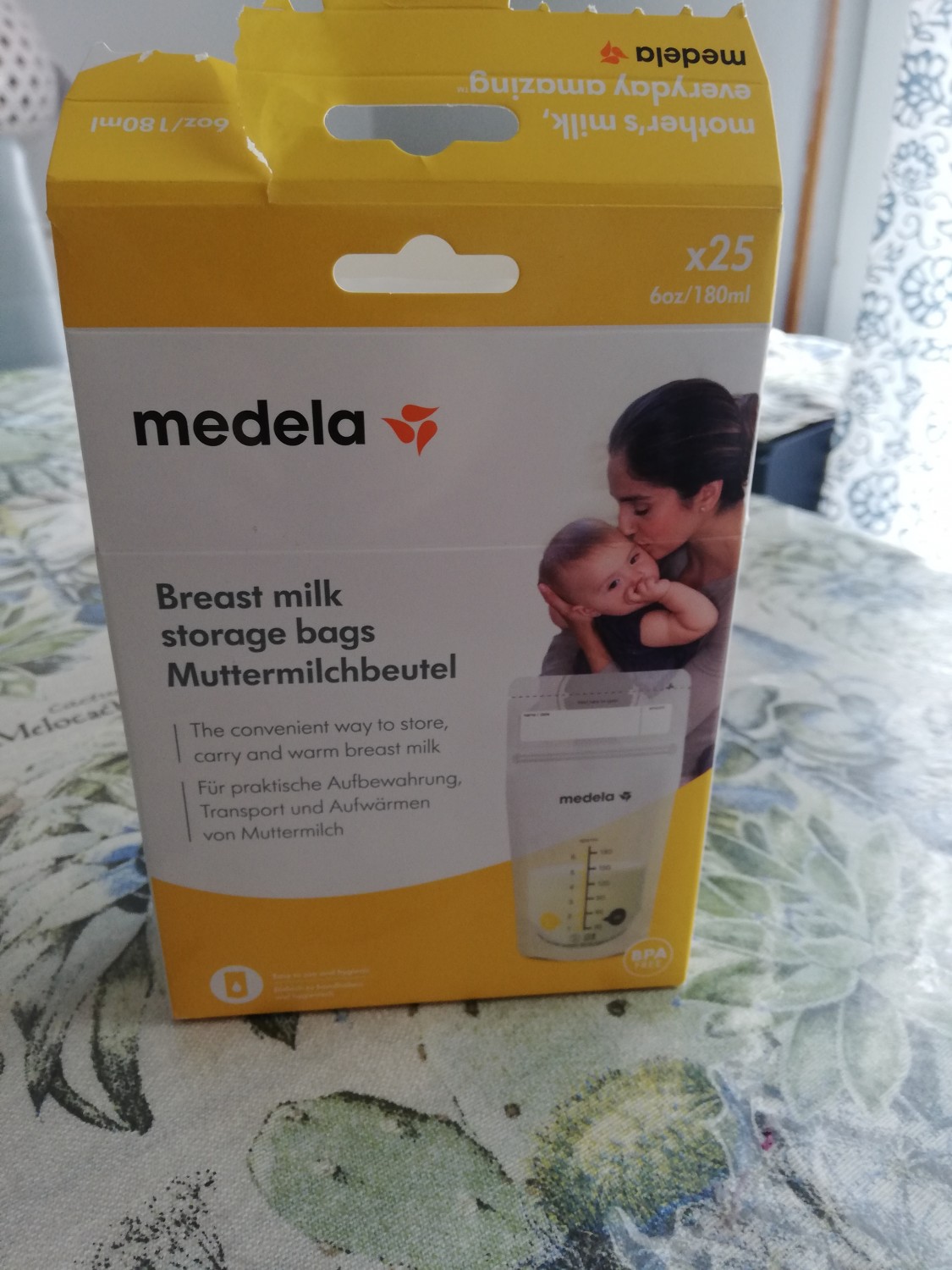 Medela Sacchetti per la Conservazione del Latte Materno 180 ml x 50