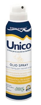 Unico olio secco spray