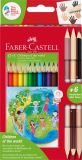 matite triangolari Children of the World colour 12+3