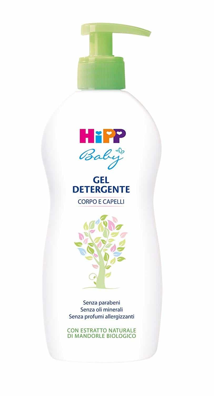 gel detergente corpo e capelli Hipp