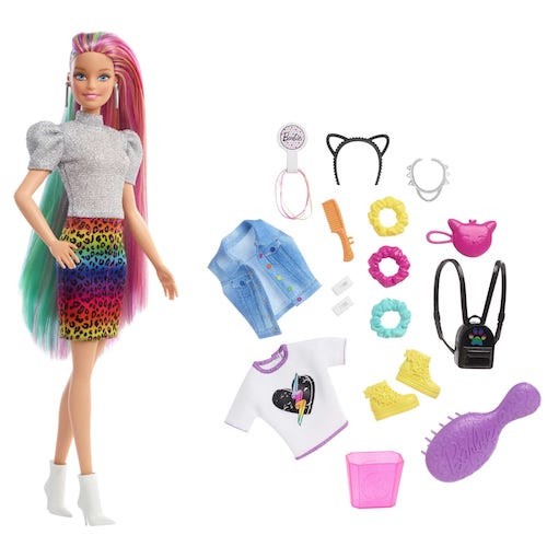 Barbie Capelli Multicolor - Mattel