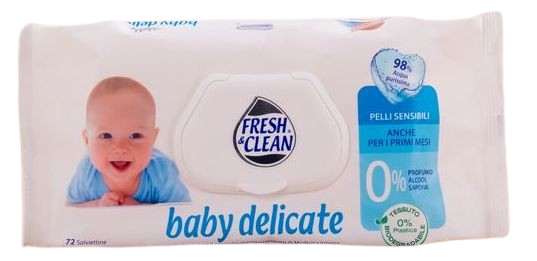 Baby Salviettine Delicate-Fresh&Clean Baby Salviettine Delicate-Fresh&Clean
