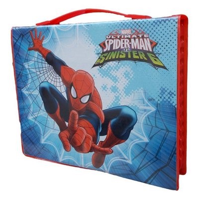 Marvel Valigetta Colori per Bambini Spiderman con Pennarelli e Matite  Colorate (Multicolore Spiderman)