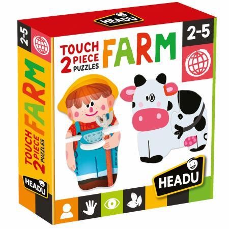 Touch Puzzles Farm 2 Pezzi Headu