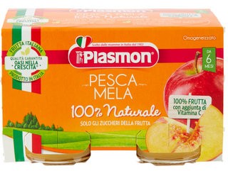 Plasmon la Frutta dei bambini Frutta Mista Omogeneizzato 4 x 100 g