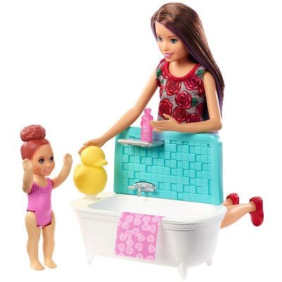 Barbie skipper babysitter vasca bagno