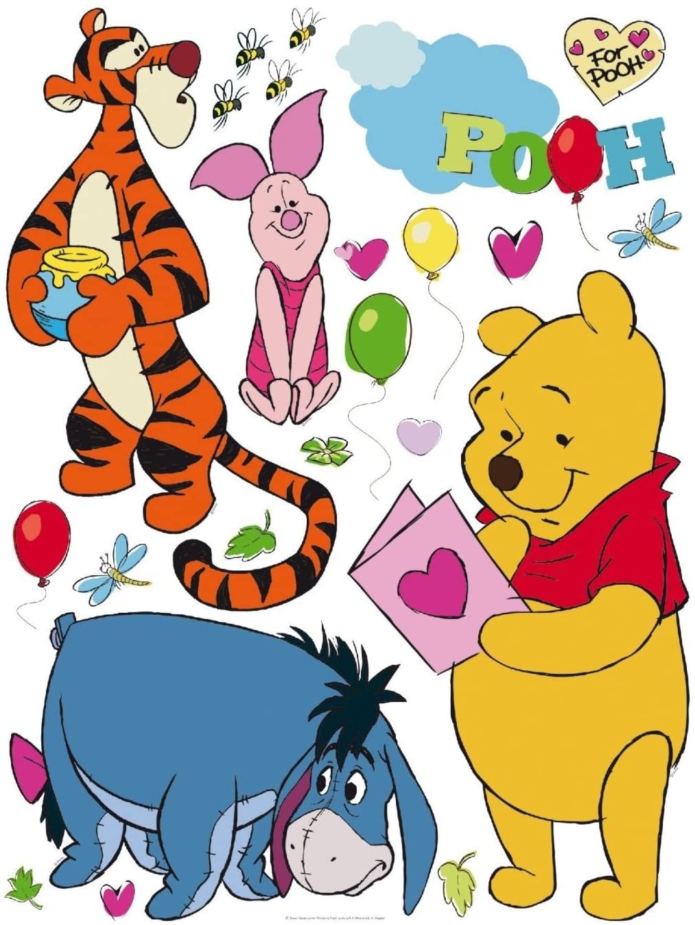 Decorazioni Autoadesive Winnie the Pooh & Friends Disney